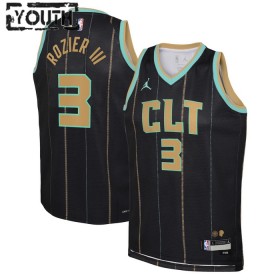 NBA Charlotte Hornets Trikot Terry Rozier III 3 Jordan 2022-23 City Edition Schwarz Swingman - Kinder